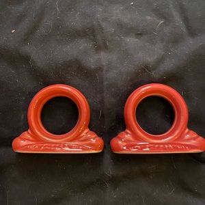 Persimmon Napkin Rings